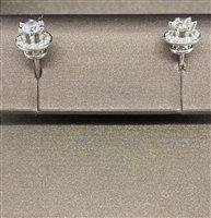 Ohrringe Damiani Dame Minou Fullpave in Weißgold Diamante 20016276 - 20016276